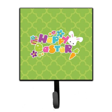 Jensendistributionservices Happy Easter Green Quatrafoil Leash or Key Holder MI1714018